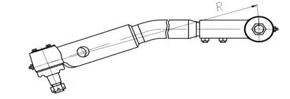 Тяга рулевая МАЗ-533602-08,5432,6303,64221,64224,64226,64228-29,642290 продольна 642213003010 BAAZ