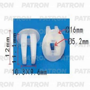 КРЕПЛЕНИЕ ПОД САМОРЕЗ NISSAN/TOYOTA P370579 PATRON