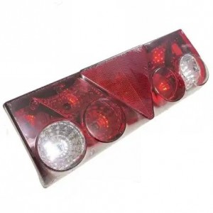 Фонарь задний SCHMITZ Europoint 2 левый (7-pin,красно-белый) MARS TECH M611448 MARS