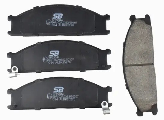 Колодки тормозные передние (NISSAN PATHFINDER (R50) II / PICK UP III (D22) / TER BP22344 SB NAGAMOCHI