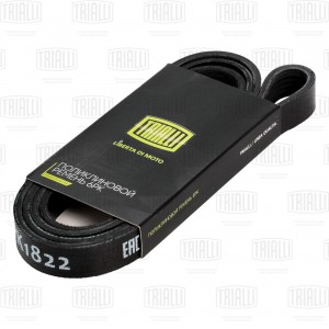 Ремень поликлиновой (6PK1822) для ам Лада Largus (12-) 1.6 AC (6PK1822) 6PK1822 TRIALLI