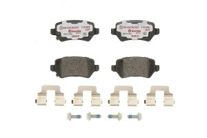 P59038X колодки дисковые задние! XTRA\ Opel Astra G 1.8-2.2DT 01-04/Zafira 2.2i/ P59038X BREMBO