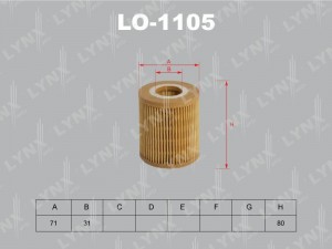 фильтр масляный!\ BMW E46 1.6i/1.8i 01> LO-1105 LYNXAUTO