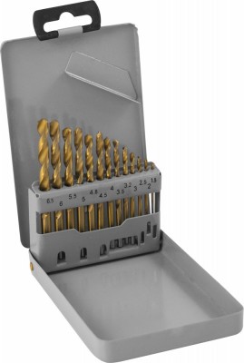 Набор сверл по металлу 1.5-6.5мм HSS (13шт.) THORVIK TDBS13 THORVIK