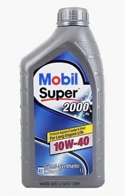 Mobil 10W40 (1L) SUPER 2000 X1 масло моторное ! полусин.\ API SL/SJ/CF, ACEA B3/ 150562 MOBIL