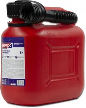 канистра пластиковая! 5л, крышка с защитой от детей BRX0190001 BRIX