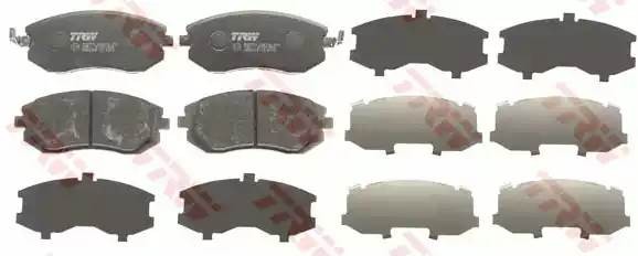 Колодки передние SUBARU FORESTER, IMPREZA, LEGACY, OUTBACK GDB3328 GDB3328 TRW