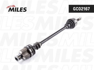 Привод в сборе правый RENAULT CLIO II/KANGOO 1.2-1.9DTI 97-09 с ABS МКПП (GKN 30 GC02167 MILES