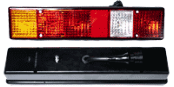 Фонарь задний ГАЗ-3302 тюнинг (желтый поворотник) 12V ТЕХАВТОСВЕТ 171-401-12 TEH AVTO SVET