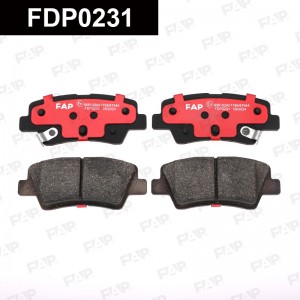 Тормозные колодки дисковые смесь CERAMIC FDP0231 FDP0231 FAP