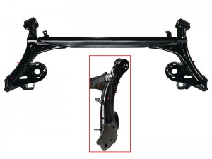 Балка задняя VW POLO 12-/SKODA RAPID 13- (под барабан) STVWP6802A0 SAT