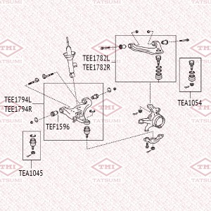 TOYOTA HI LUX (2005>) TEA1054 TATSUMI