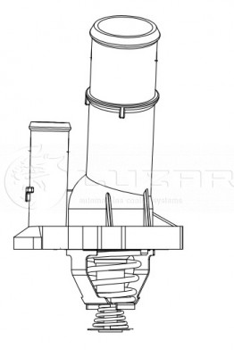 Термостат FORD Focus MAZDA 3,5,MX-5 (82град.) LUZAR LT1041 LUZAR