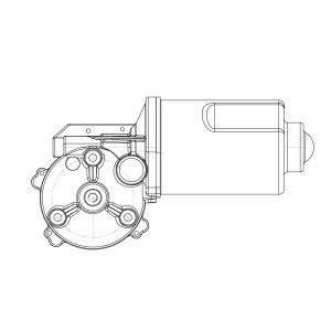 Моторедуктор стеклооч. для а/м Opel Corsa C (00-) (перед.) (VWF 0557) VWF 0557 START VOLT