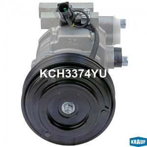 Компрессор HYUNDAI Solaris (10-) KIA Rio (11-) кондиционера KRAUF KCH3374YU KRAUF