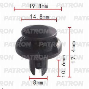 Клипса ACURAHONDAHYUNDAIKIA P370121 P370121 PATRON