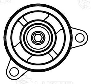 Насос водяной для а/м VW Transporter T5 (03-) 2.5TDI (LWP 1829) LWP1829 LUZAR