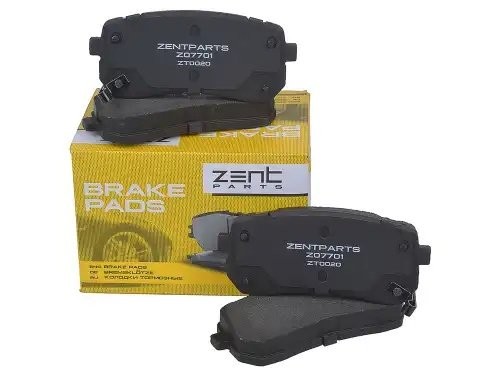 колодки тормозные дисковые!\ KIA Sorento all 14> Z07701 ZENTPARTS