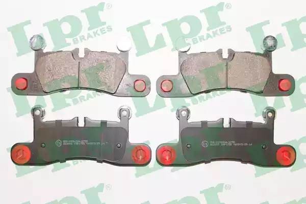 Колодки тормозные дисковые 05P1755 05P1755 LPR