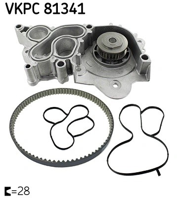 AUDI / SEAT / SKODA БЕЗ КРЫШКИ!!!! VKPC81341 SKF