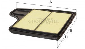 Фильтр воздушный AG380 AG 380 GOODWILL