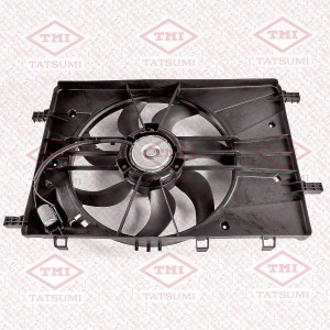Вентилятор радиатора (с кожухом) CHEVROLET Cruze/Orlando 09- TGE1012 TGE1012 TATSUMI