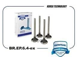 Клапана выпуск BR.EP.6.4-ex 90215491 Daewoo Nexia 1.5 8V SOHC [4шт в уп.] BR.EP. BR.EP.6.4-EX BRAVE
