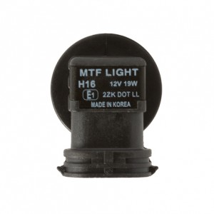 Лампа 12V H16 19W PGJ19-3 +30% блистер (1шт.) Long Life MTF HLL1216B MTF