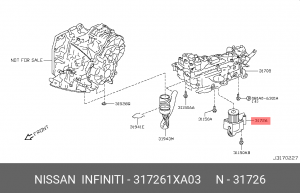 фильтр маслянный 31726-1XA03 31726-1XA03 NISSAN