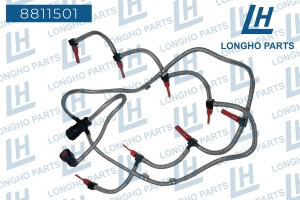 Трубка топливная LAND ROVER Range Rover (06-12) обратная (от форсунок) LONGHO 8811501 LONGHO PARTS