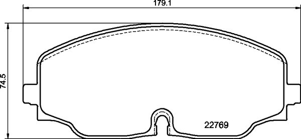 Колодки тормозные дисковые P85176 P85176 BREMBO