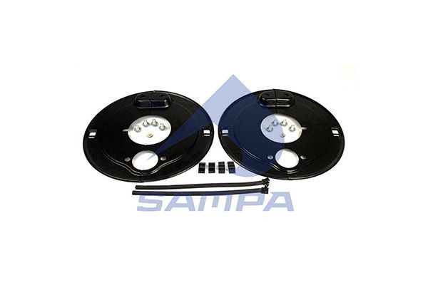 Щиток BPW барабана тормозного пылезащитный (комплект на ось, RD127 SN3616/3620)  070.561 SAMPA