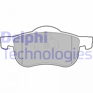 LP1458 колодки дисковые п.\ Volvo S80/V70/S60/C70/XC70 2.5D 98> LP1458 DELPHI