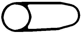 прокладка!(р) головка масляного фильтра\Scania P/R/4-Series дв. DC9/11, DC-DT12 136.570 ELRING