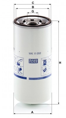 Фильтр топливный WK11052 MANN FILTER