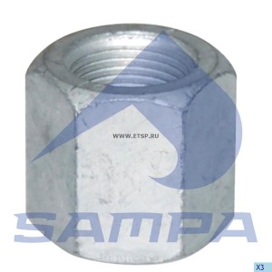 Гайка листовой рессоры  10шт 079231 SAMPA