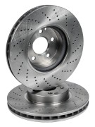 диск тормозной передний!\ MB C-Class W204/S204 3.5i/3.0CDi 07> 6020-1642-SX STELLOX