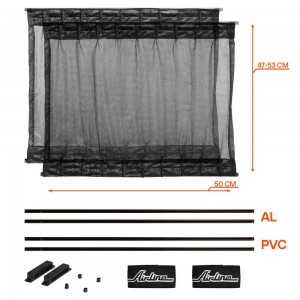 Шторки солнцезащитные раздвижные L ASPS-S-07 AIRLINE