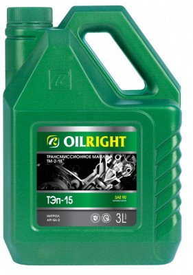 Масло трансмиссионное ТЭП-15 (нигрол) 3л OILRIGHT 2553 OILRIGHT