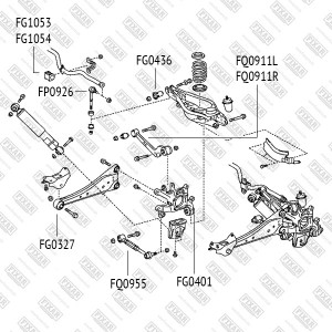 TOYOTA RAV 4 (2006>) FQ0911L FIXAR