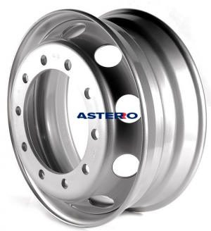 Диск колесный КАМАЗ,МАЗ,MERCEDES,SCANIA,MAN,VOLVO,JAC (9.00-22.5) 18мм ASTERRO 2266A ASTERRO
