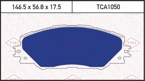 Колодки тормозные дисковые передние TOYOTA RAV4 06- TCA1050 TCA1050 TATSUMI