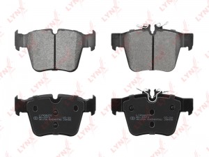 Колодки тормозные дисковые задние BD-5372 LYNXAUTO