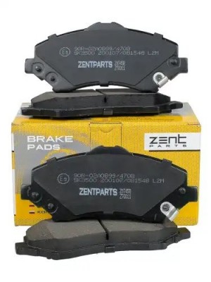 колодки дисковые передние! Jeep Wrangler 2.8CRDi/3.8 V6 07> Z07458 ZENTPARTS