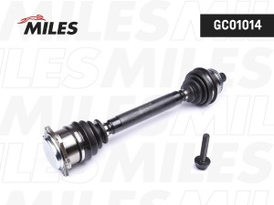 Привод в сборе левый AUDI A6 2.4-2.8 97-05 (ABS) (GKN 303314) GC01014 GC01014 MILES