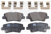 колодки дисковые задние!\ KIA Soul 1.6i/CRDi 09>, Hyundai Sonata V 2.0Ti/CRDi 05 223442 NK