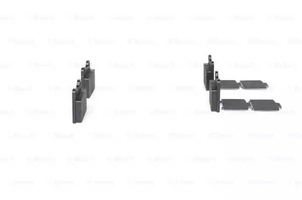 Колодки тормозные OPEL Senator A (78-80) задние (4шт.) BOSCH 0 986 466 302 BOSCH
