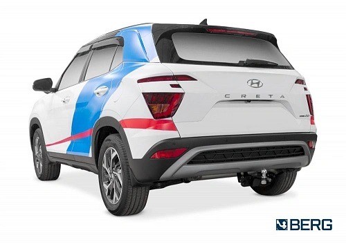 Устройство прицепное Hyundai Creta 2016-2021, 2021- "BERG" (шар Е 1300/75 кг) F.2312.003 BERG