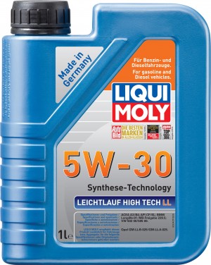 39005 LiquiMoly Синт-ое мот.масло Leichtlauf High Tech LL 5W-30 SL/CF A3/B4 (1л) 39005 LIQUI MOLY