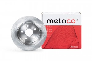 Диск тормозной задний 3060217 3060217 METACO